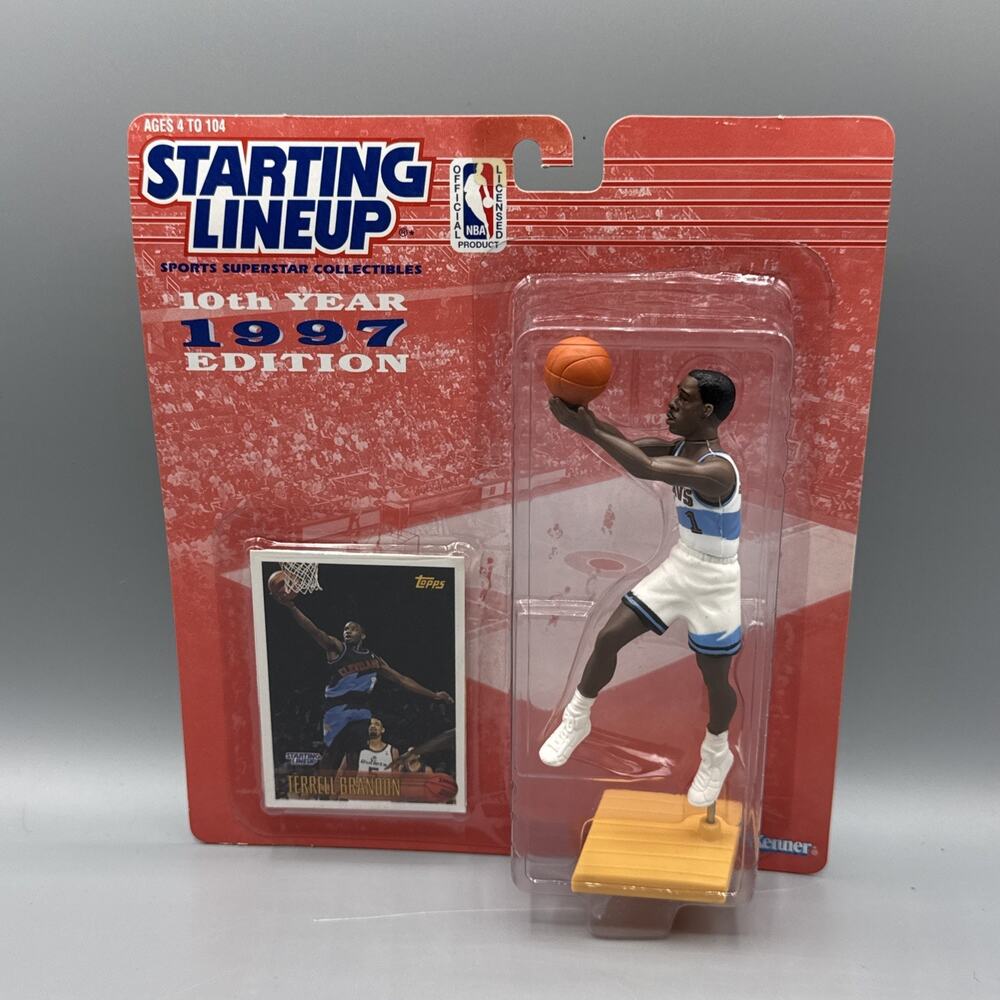 1997 Kenner Starting Lineup Terrell Brandon Cleveland Cavaliers